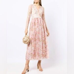 Needle & Thread Darling Meadow Sequin Dress
